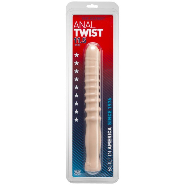 Телесный анальный стимулятор Anal Twist - 29 см