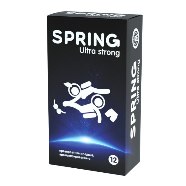 Ультрапрочные презервативы SPRING ULTRA STRONG - 12 шт