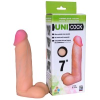 Фаллическая насадка Харнесс UNICOCK 7 - 19 см.