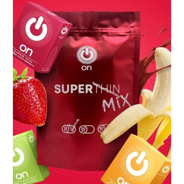 Ультратонкие презервативы ON Super Thin - 30 шт