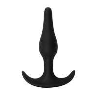 Чёрная анальная пробка Starter - 10,5 см. Чёрная анальная пробка Starter - 10,5 см.