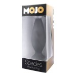Маленькая черная анальная пробка Mojo - 10 см