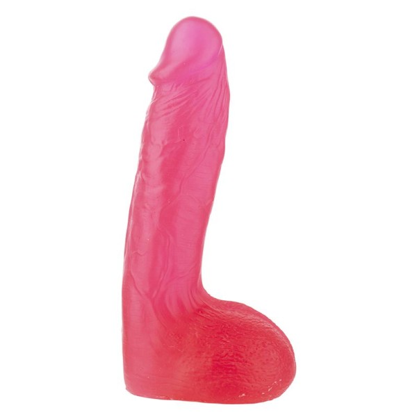 Розовый фаллоимитатор XSKIN 7 PVC DONG - 18 см
