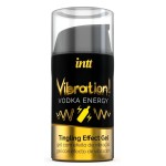 Жидкий интимный гель с эффектом вибрации Vibration! Vodka Energy - 15 мл