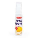 Гель-смазка Tutti-frutti со вкусом сочной дыни - 30 гр
