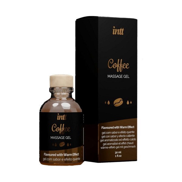 Массажный гель с согревающим эффектом Coffee - 30 мл