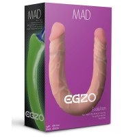 Двусторонний фаллоимитатор из cyberskin Mad Pepper - 47 см. 