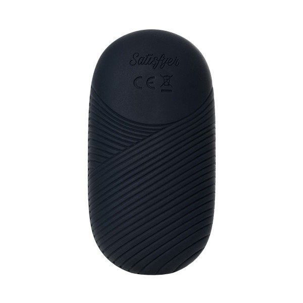 Черный вибромассажер Satisfyer Dark Desire