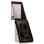 Черный клиторальный стимулятор Exceptional - 10,4 см