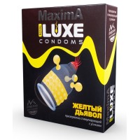 Презерватив LUXE Maxima Желтый дьявол - 1 шт.