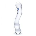 Изогнутый стеклянный стимулятор G-точки Curved G-Spot - 15,2 см