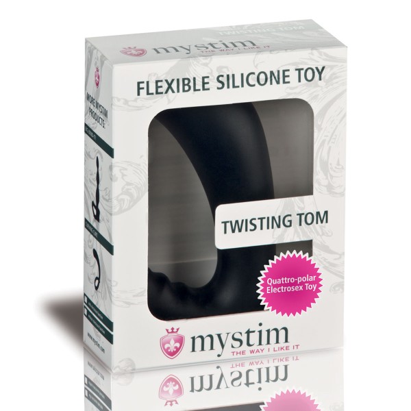 Электрический стимулятор простаты Twisting Tom - 13 см