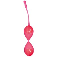 Розовые вагинальные шарики с хвостиком для извлечения Розовые вагинальные шарики с хвостиком для извлечения