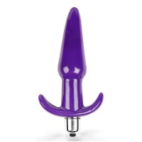 Фиолетовая анальная вибропробка - 16 см. Фиолетовая анальная вибропробка - 16 см.