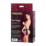 Сиреневый флоггер из веревки Theatre - 48,5 см