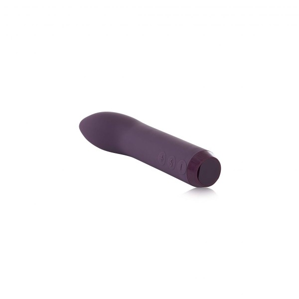 Фиолетовый мини-вибратор G-Spot Bullet - 11,4 см