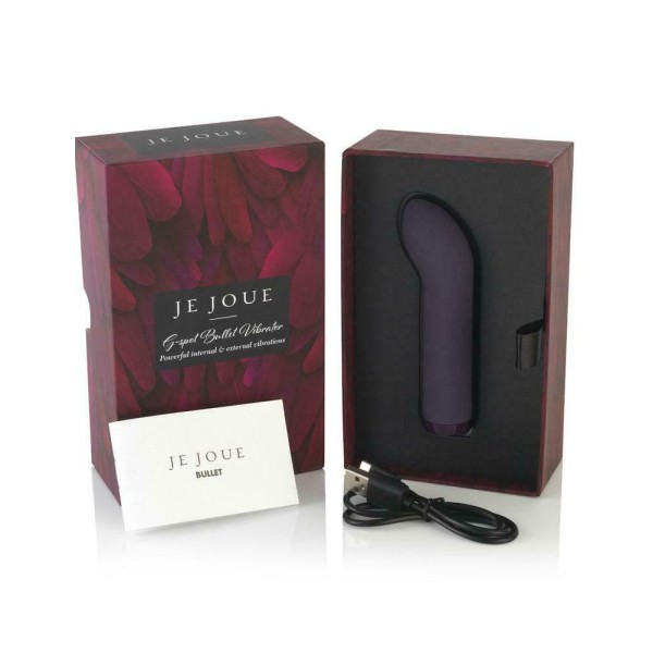 Фиолетовый мини-вибратор G-Spot Bullet - 11,4 см