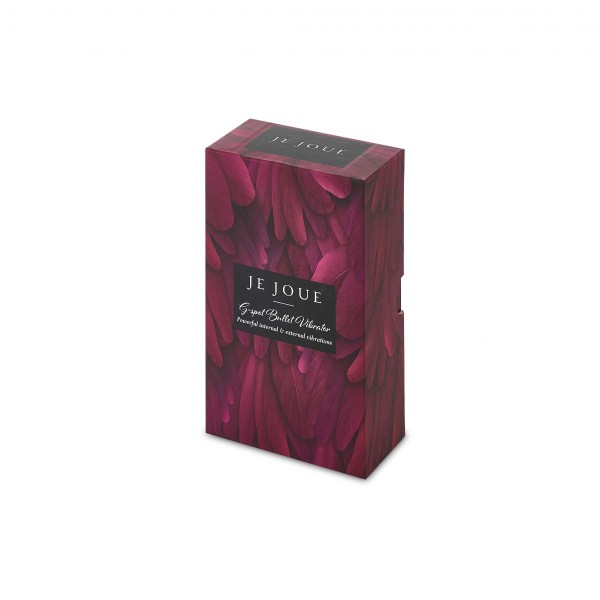Фиолетовый мини-вибратор G-Spot Bullet - 11,4 см