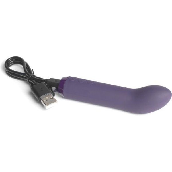 Фиолетовый мини-вибратор G-Spot Bullet - 11,4 см