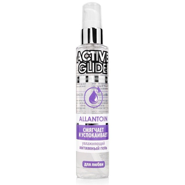 Увлажняющий интимный гель Active Glide Allantoin - 100 гр