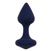 Темно-синяя анальная пробка Exo S - 7,5 см. Темно-синяя анальная пробка Exo S - 7,5 см.