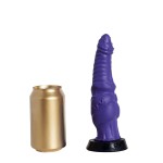 Фиолетовый фаллоимитатор  Гиппогриф small  - 21 см