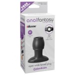 Открытая анальная пробка Anal Fantasy Collection Open Wide Tunnel Plug - 7,2 см