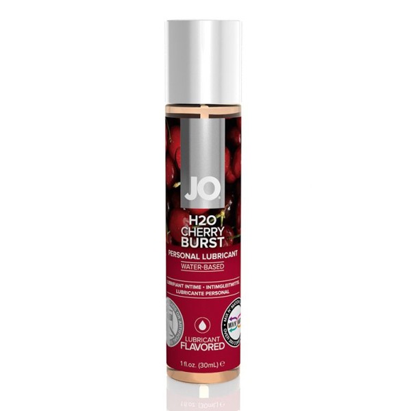 Ароматизированный лубрикант JO Flavored Cherry - 30 мл