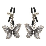 Зажимы на соски с бабочками Butterfly Nipple Clamps
