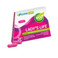 Возбуждающие капсулы Ladys Life - 14 капсул (0,35 гр.) Возбуждающие капсулы Ladys Life - 14 капсул (0,35 гр.)