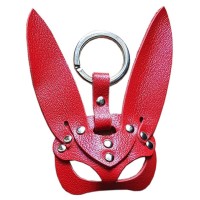 Красный сувенир-брелок Кролик 