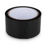 Черная лента для бондажа Easytoys Bondage Tape - 20 м