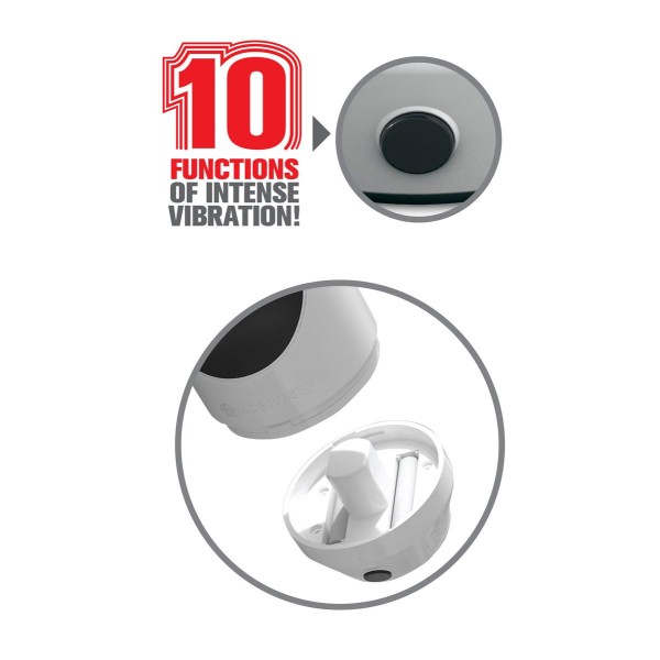Мастурбатор-вагина Mega Grip Vibrating Stroker Pussy