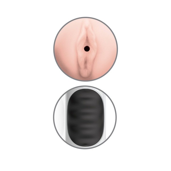 Мастурбатор-вагина Mega Grip Vibrating Stroker Pussy