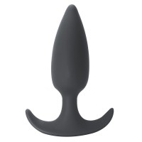 Серая анальная пробка Delight - 10,5 см. Серая анальная пробка Delight - 10,5 см.