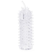 Закрытая рельефная насадка Crystal sleeve с усиками - 12 см. Закрытая рельефная насадка Crystal sleeve с усиками - 12 см.