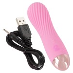 Розовый мини-вибратор Cuties 20 - 12,5 см