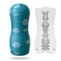 Прозрачный мастурбатор A-Loving с рельефным тоннелем Прозрачный мастурбатор A-Loving с рельефным тоннелем