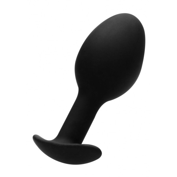 Черная анальная пробка N 89 Self Penetrating Butt Plug - 8,3 см