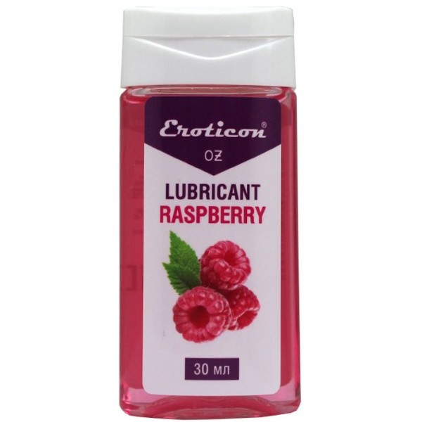 Интимная смазка Fruit Raspberries с ароматом малины - 30 мл