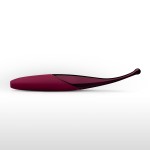 Фиолетовый точечный вибромассажер Senzi Vibrator - 14,7 см