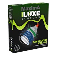 Презерватив LUXE Maxima Гавайский Кактус - 1 шт.