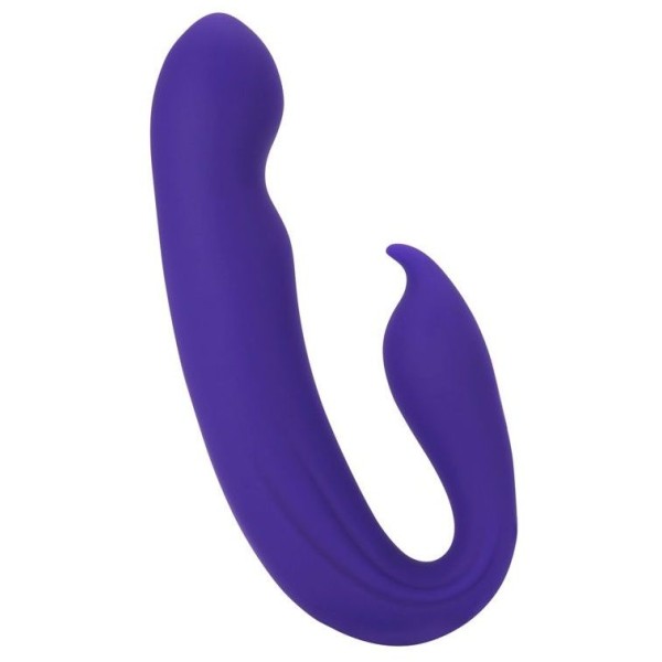 Фиолетовый вибратор G-Spot Dual Stimulator with Rolling Ball - 17,1 см