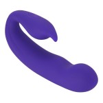 Фиолетовый вибратор G-Spot Dual Stimulator with Rolling Ball - 17,1 см