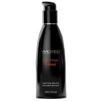 Разогревающий лубрикант Wicked Ultra Heat на силиконовой основе - 60 мл.
