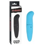 Голубой мини-вибратор Powerful Invigorate G-Spot - 12 см