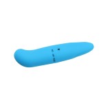 Голубой мини-вибратор Powerful Invigorate G-Spot - 12 см