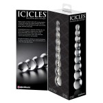 Стеклянная анальная елочка Icicles No2 - 21,6 см