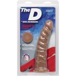 Фаллоимитатор-мулат на присоске The D Ragin’ D 8  - 20,3 см