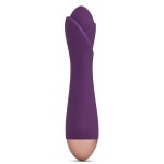 Фиолетовый вибратор Ooh La La Flower Vibrator - 18 см